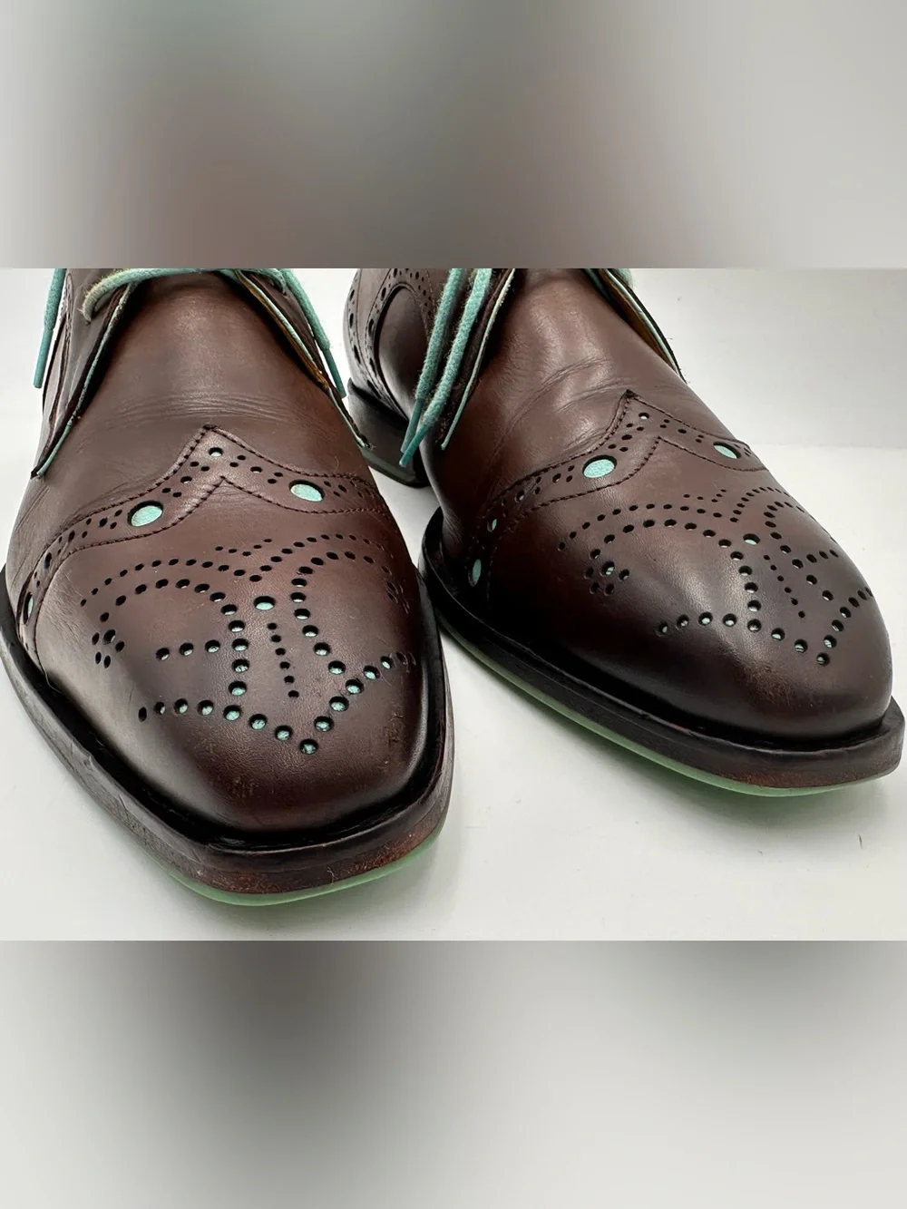 John Fluevog toe vintage overall
